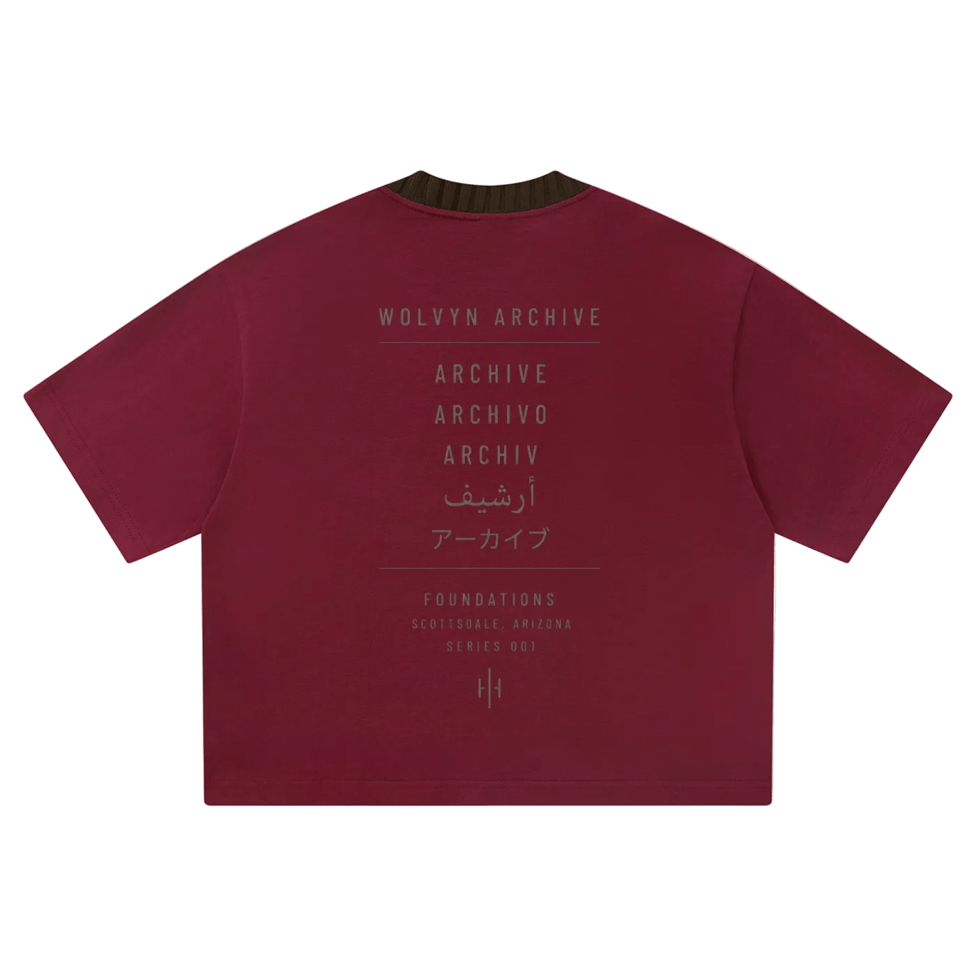 Wolvyn Apparel ‘World Translation’ Unisex Heavyweight Boxy T-Shirt - Wolvyn Apparel