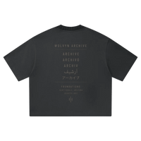 Wolvyn Apparel ‘World Translation’ Unisex Heavyweight Boxy T-Shirt - Wolvyn Apparel