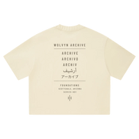 Wolvyn Apparel ‘World Translation’ Unisex Heavyweight Boxy T-Shirt - Wolvyn Apparel