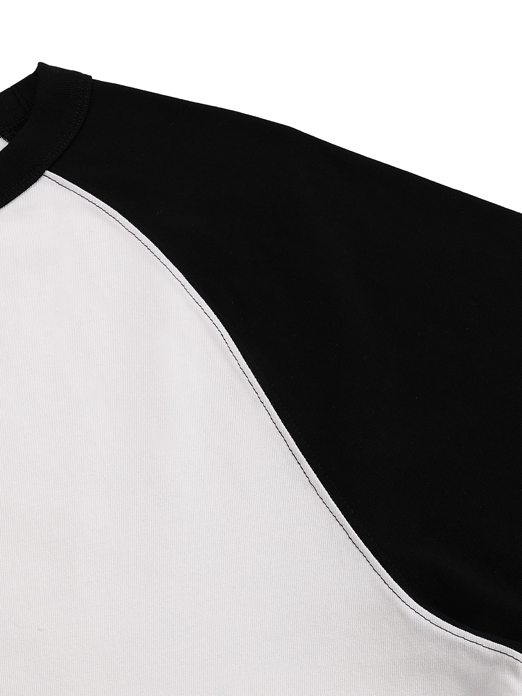 Wolvyn Baseball Club Color - Blocked Raglan Sleeve T-Shirt - Wolvyn Apparel