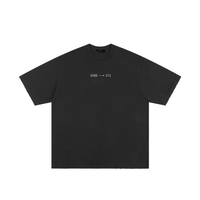 Wolvyn ‘Blackletter’ Heavyweight Hand-frayed T-Shirt - Wolvyn Apparel