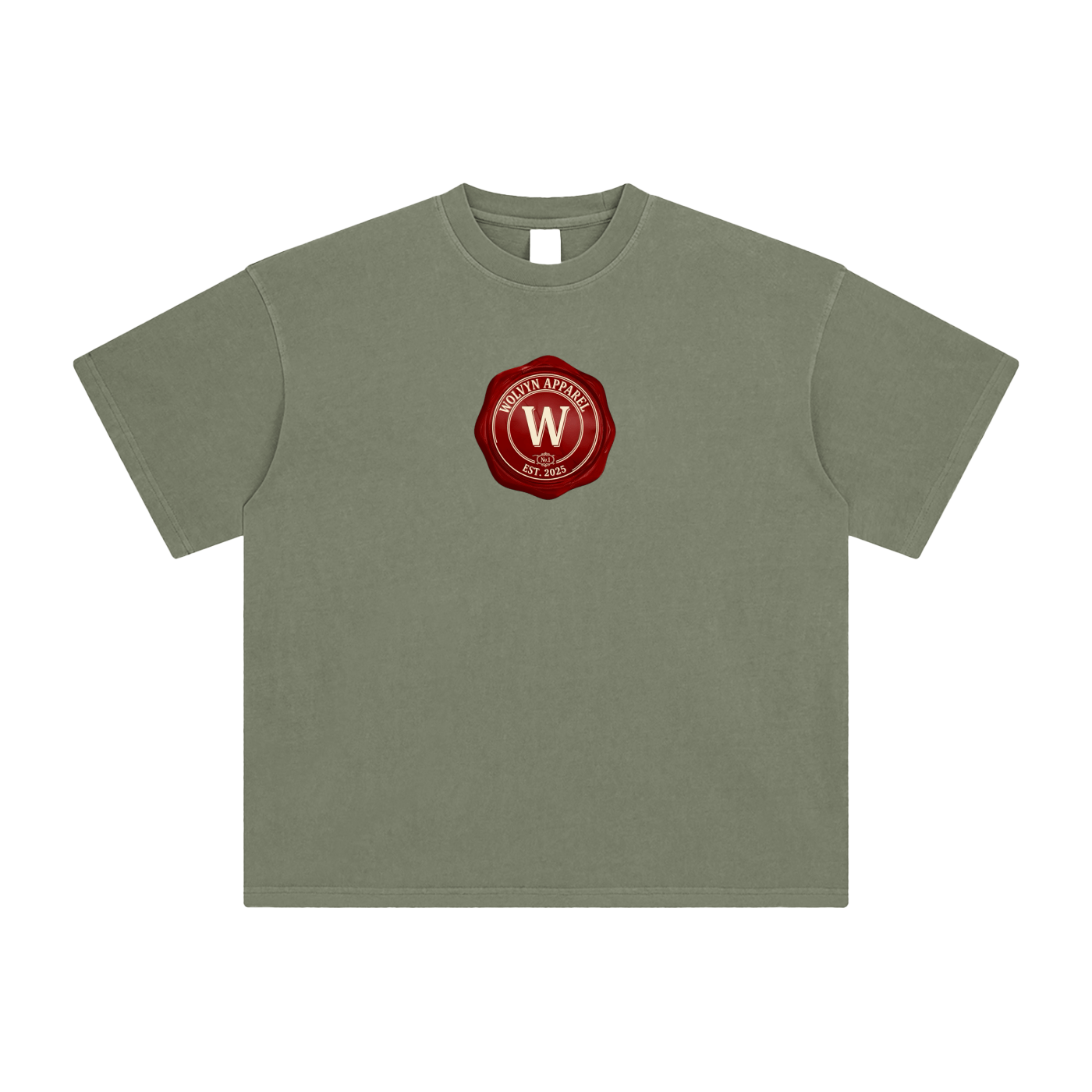 Wolvyn Bourbon Enzyme Washed T-Shirt - Wolvyn Apparel