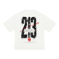 Wolvyn ‘Burning Heart’ Unisex Heavyweight Oversized T-Shirt - Wolvyn Apparel