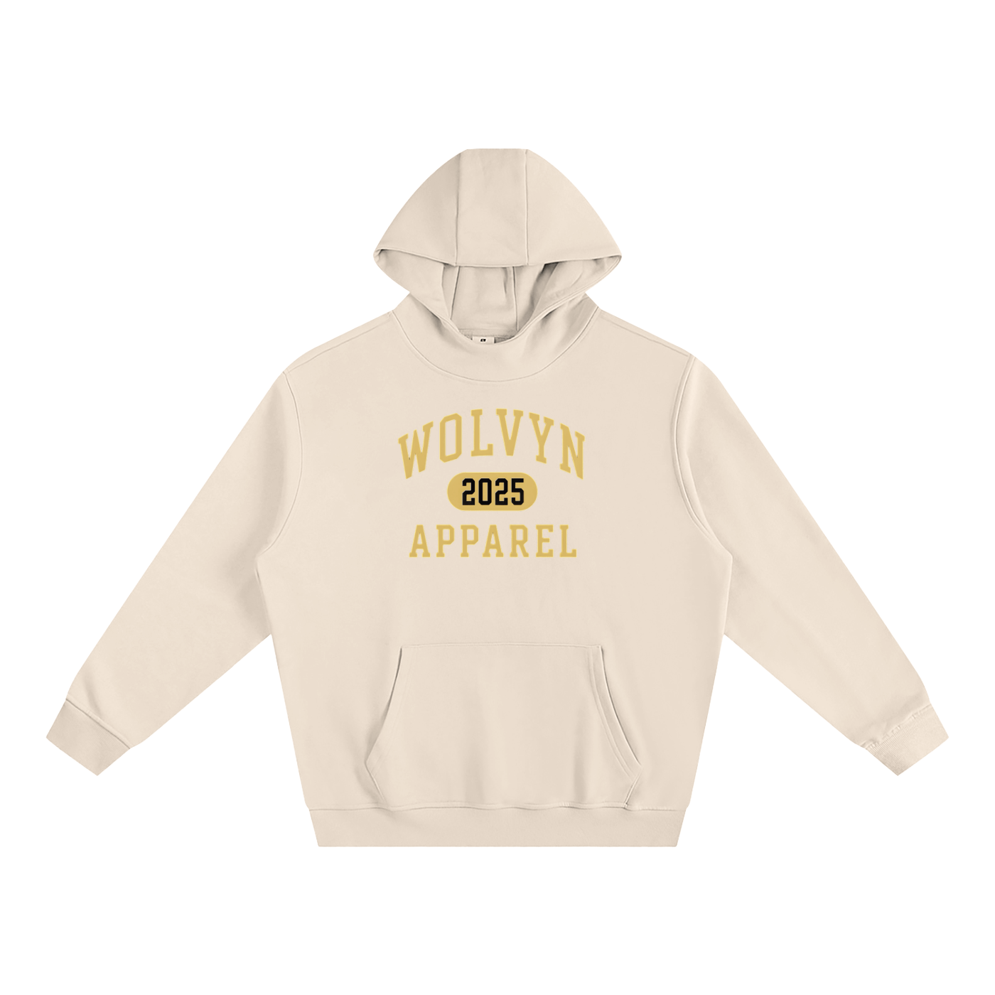 Wolvyn Collegiate Fleeced High Neck Hoodie - Wolvyn Apparel