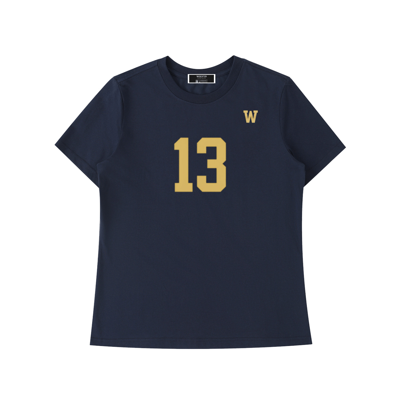 Wolvyn Collegiate Ladies Standard Shoulder T-Shirt - Wolvyn Apparel
