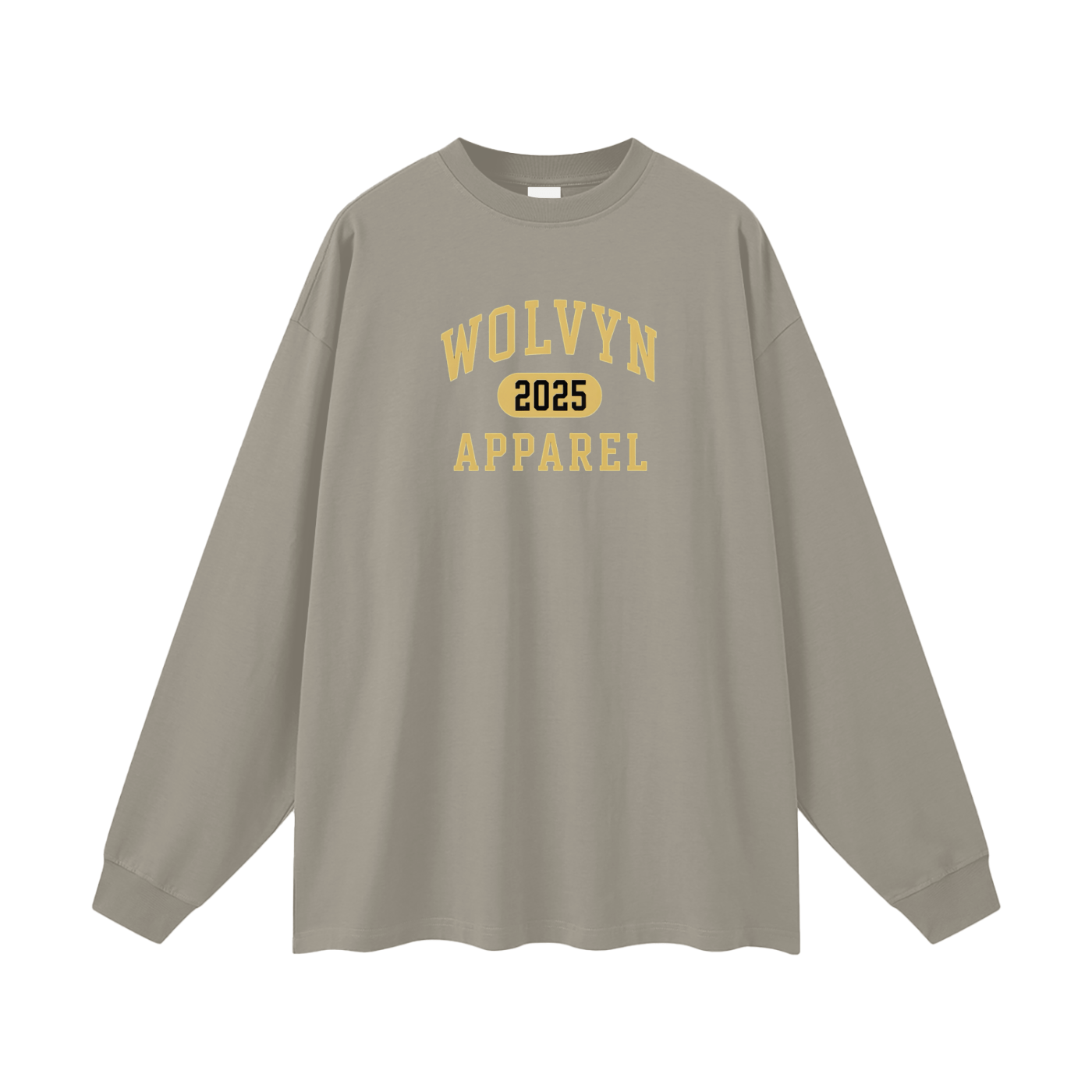 Wolvyn Collegiate Oversized Unisex Long Sleeve T-Shirt - Wolvyn Apparel