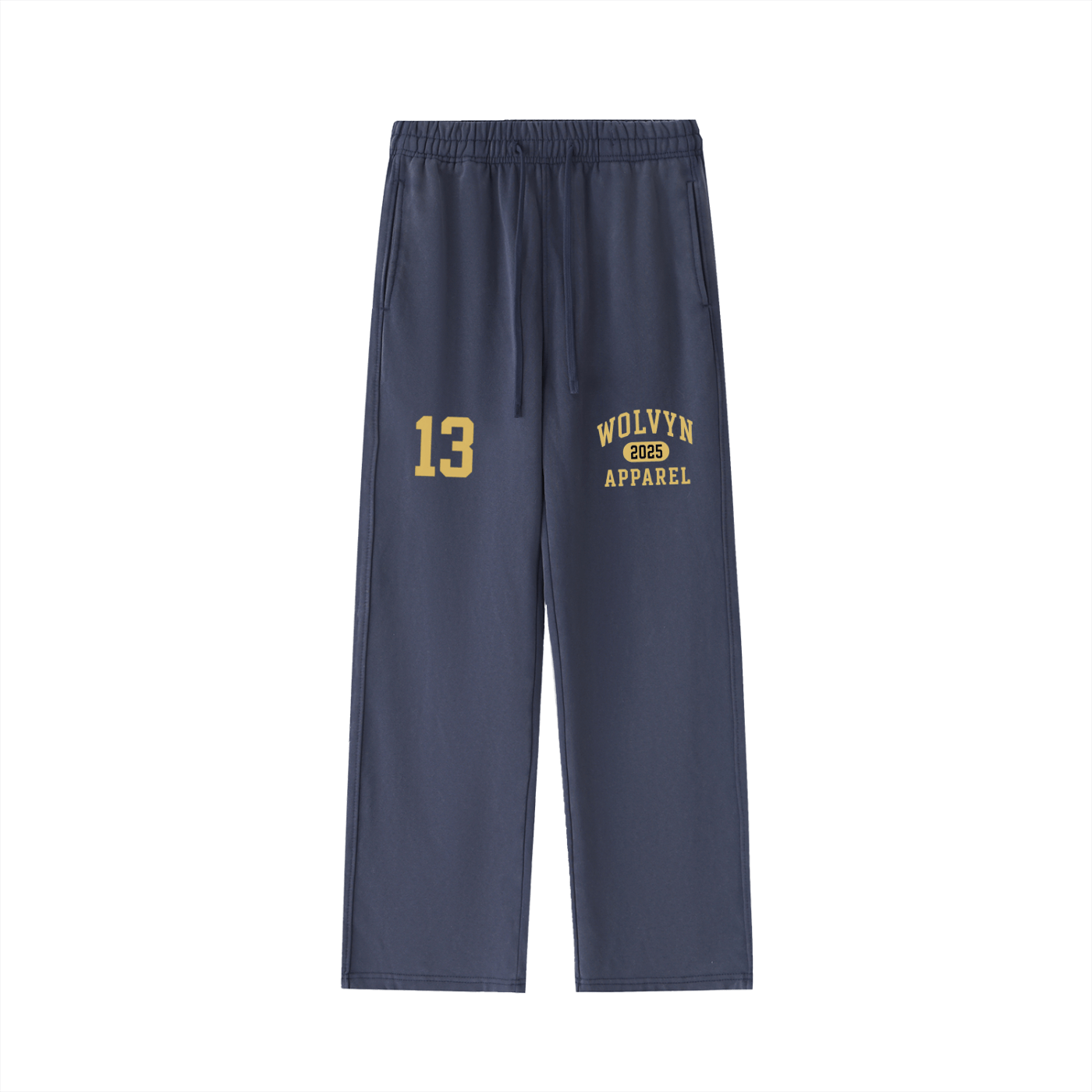 Wolvyn Collegiate Vintage Washed Heavyweight Sweatpants - Wolvyn Apparel