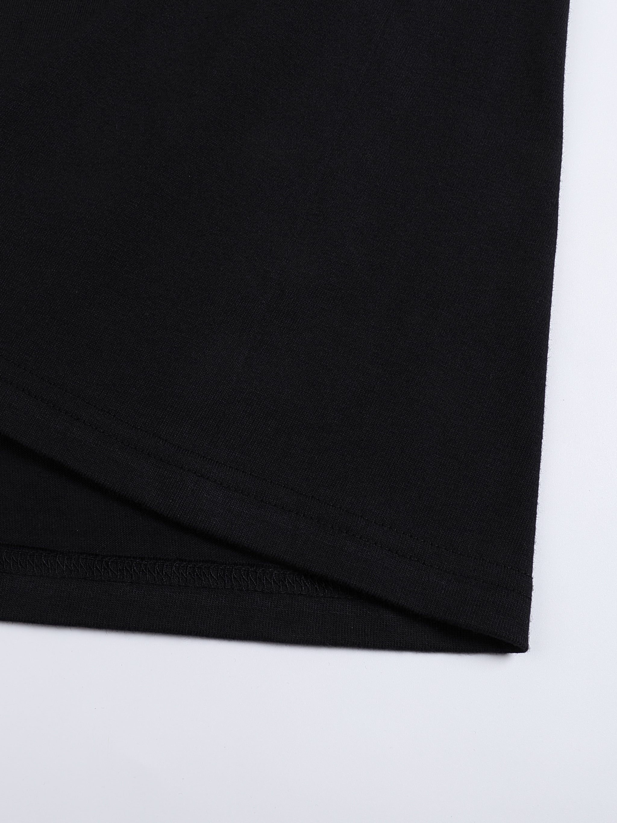 Wolvyn Crew Neck Drop Shoulder Long Sleeve Shirt - Wolvyn Apparel