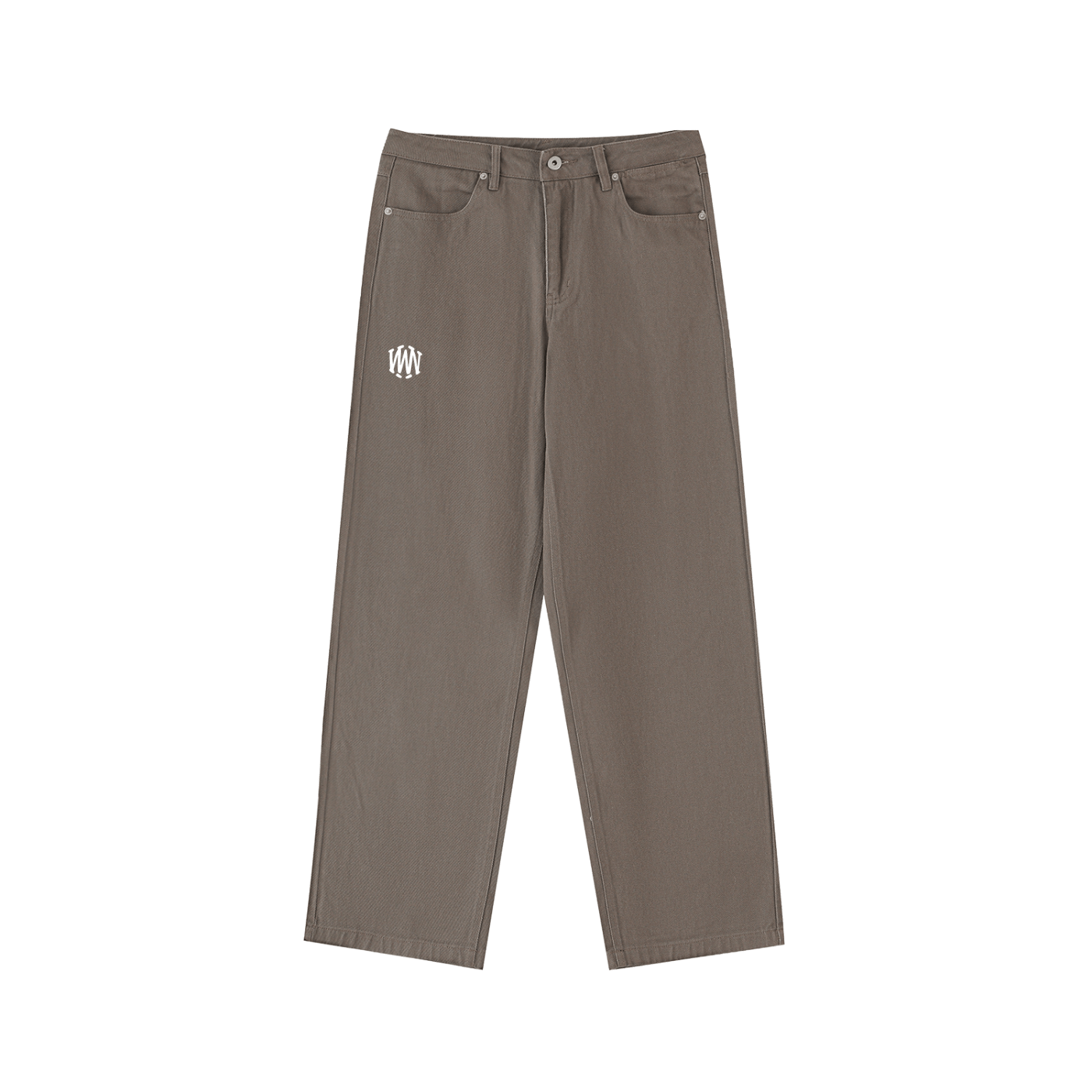 Wolvyn Crown Heavyweight Cotton Straight - Leg Pants - Wolvyn Apparel