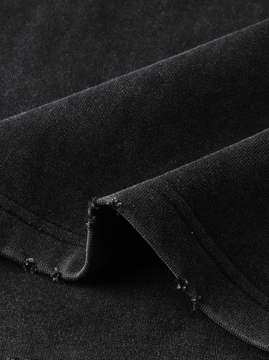 Wolvyn Diamond Teeth Heavyweight Vintage Washed Frayed T-Shirt - 430 GSM - Wolvyn Apparel