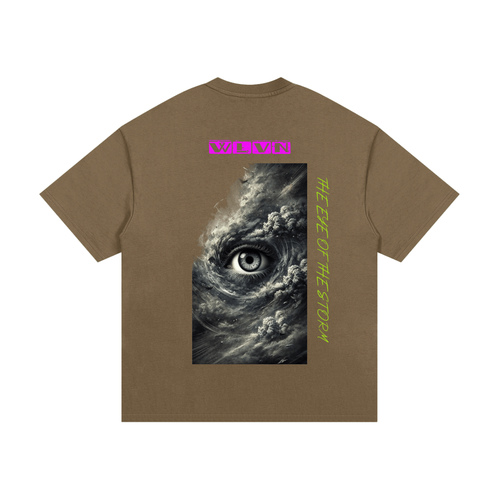 Wolvyn Eye of The Storm Heavyweight Cotton T-Shirt - Wolvyn Apparel