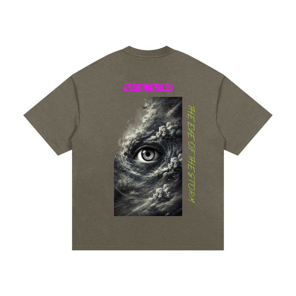 Wolvyn Eye of The Storm Heavyweight Cotton T-Shirt - Wolvyn Apparel