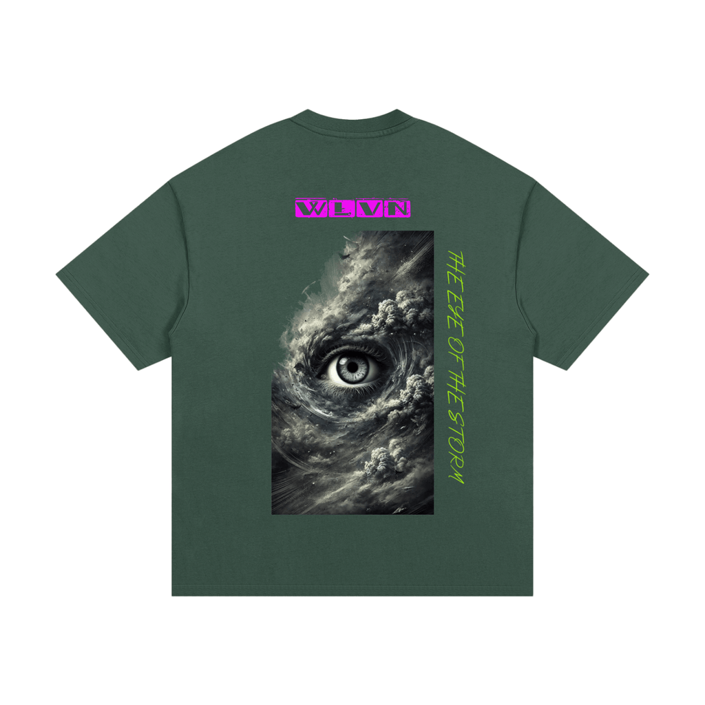 Wolvyn Eye of The Storm Heavyweight Cotton T-Shirt - Wolvyn Apparel