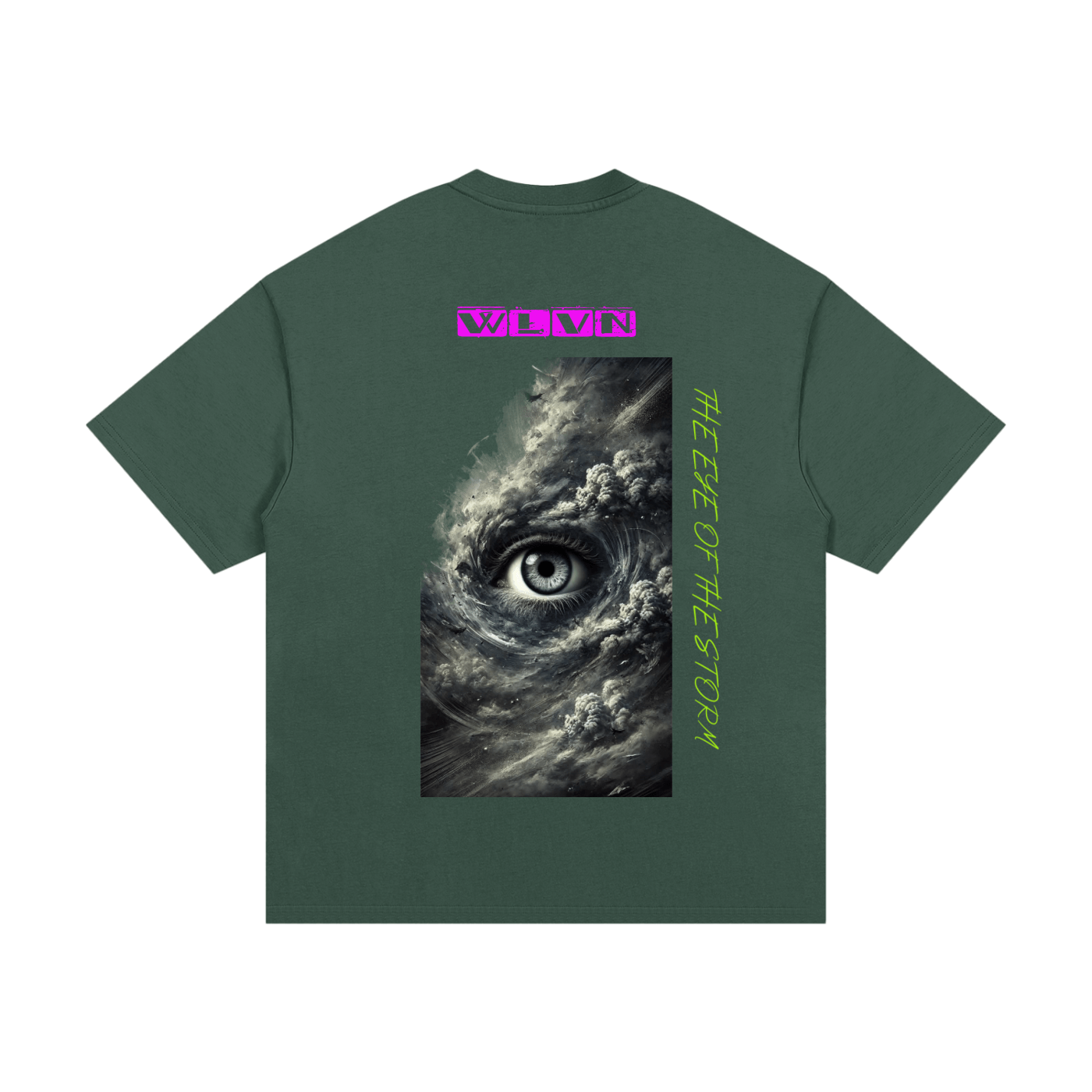 Wolvyn Eye of The Storm Heavyweight Cotton T-Shirt - Wolvyn Apparel
