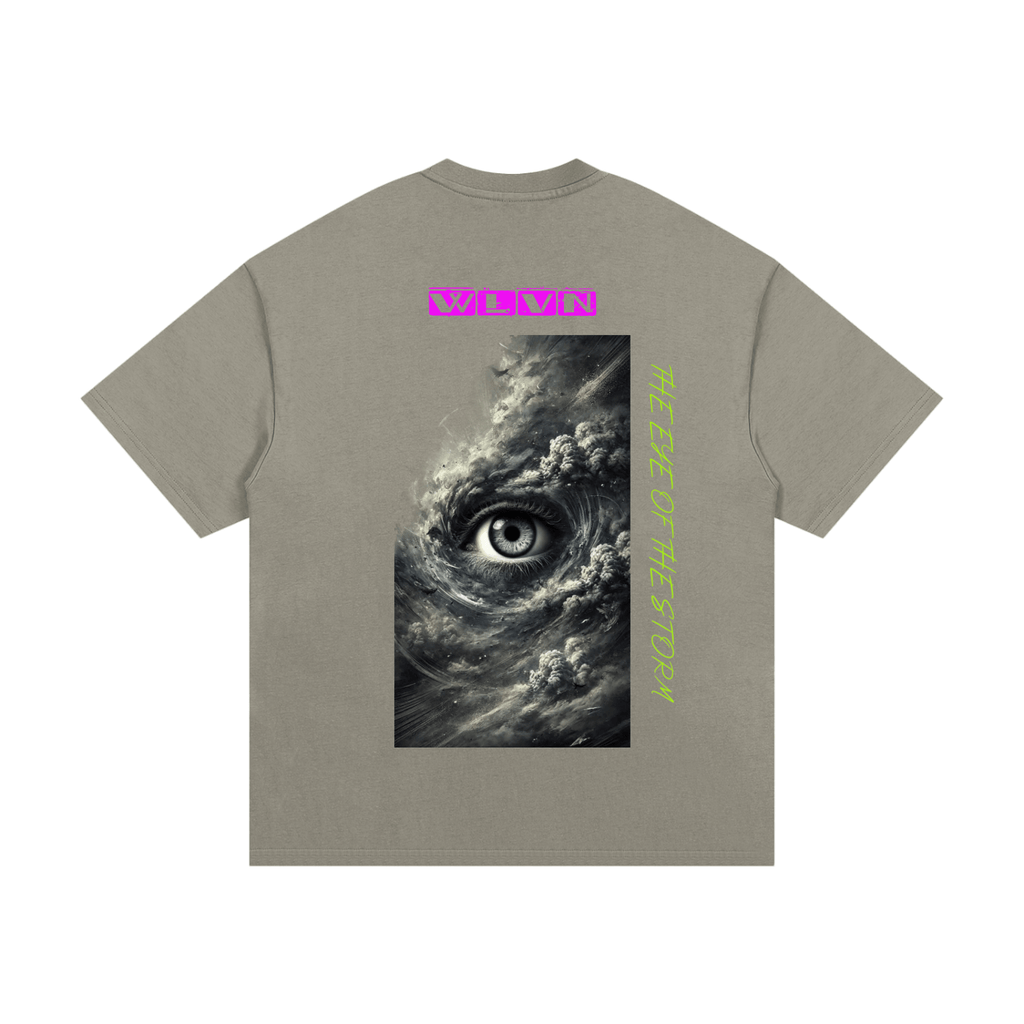 Wolvyn Eye of The Storm Heavyweight Cotton T-Shirt - Wolvyn Apparel