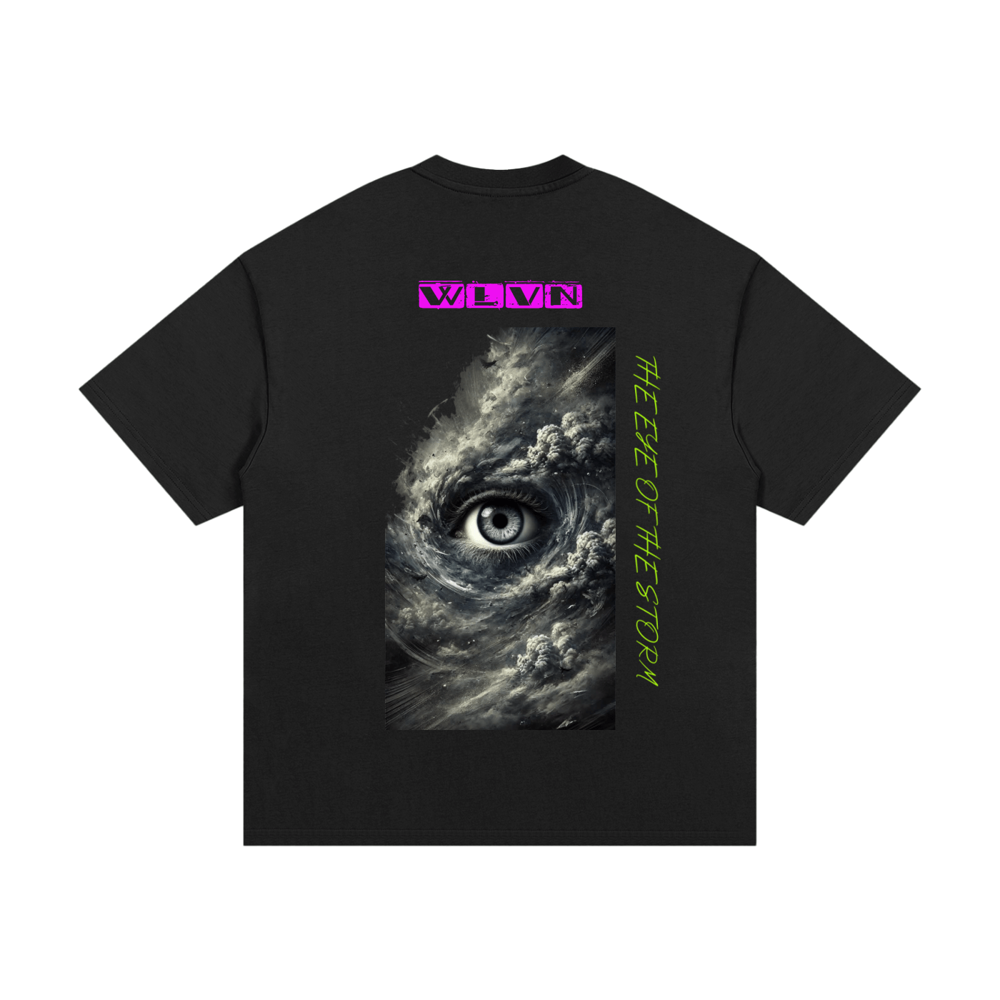Wolvyn Eye of The Storm Heavyweight Cotton T-Shirt - Wolvyn Apparel