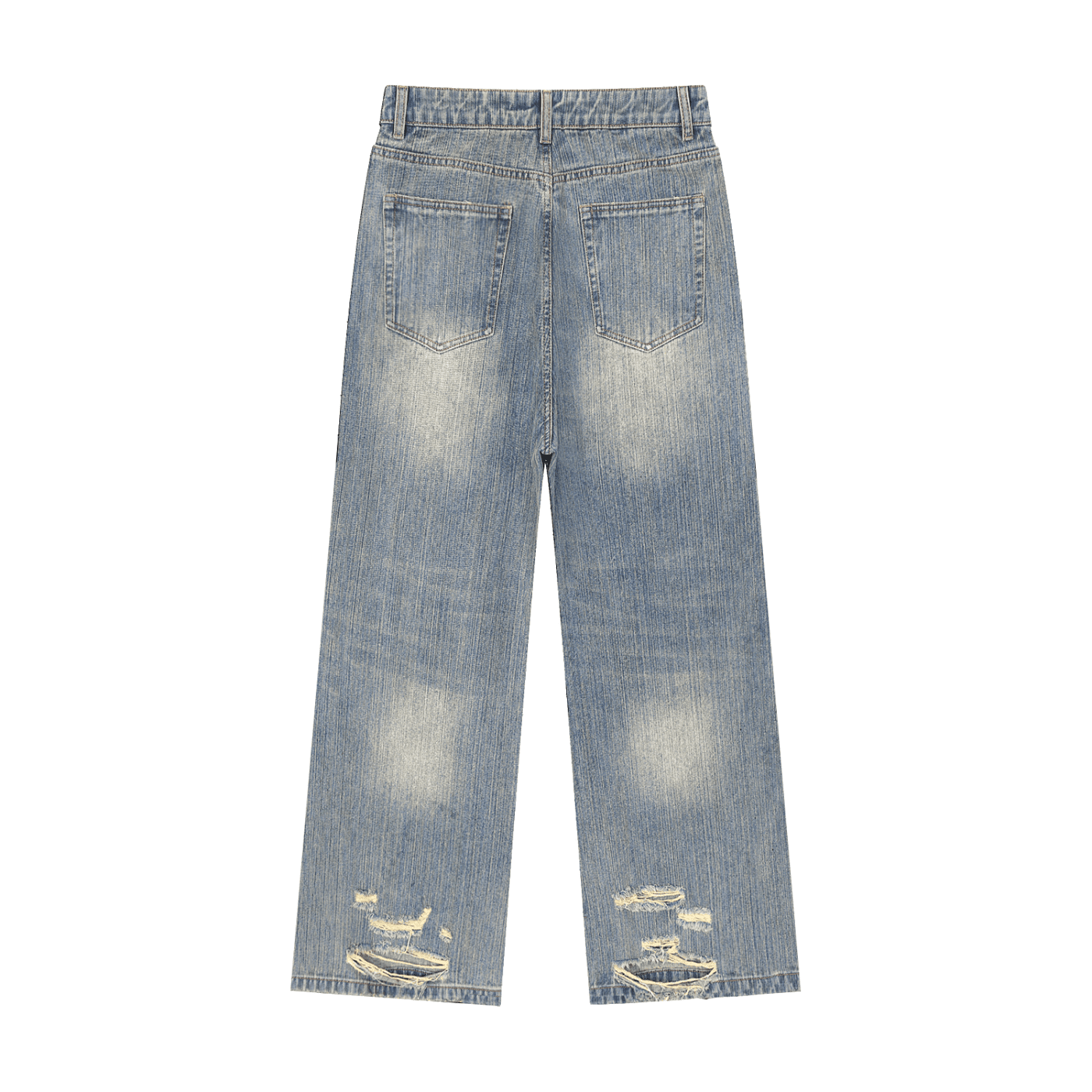 Wolvyn Founders Vintage Wash Distressed Denim Jeans - Wolvyn Apparel