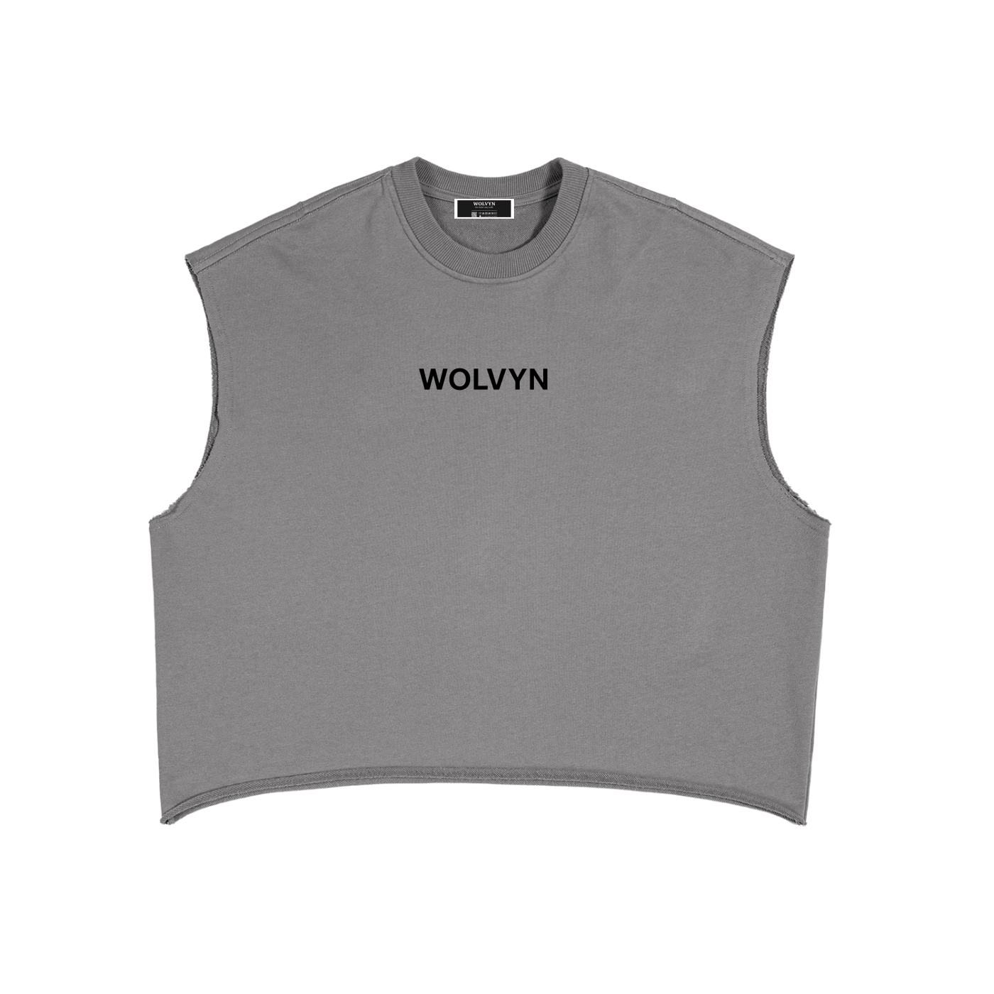 Wolvyn French Terry Boxy Tank Top - Wolvyn Apparel