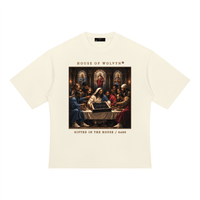 Wolvyn ‘Gifted in the House’ Unisex Heavyweight Oversized T-Shirt - Wolvyn Apparel