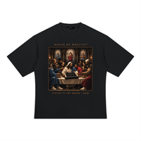 Wolvyn ‘Gifted in the House’ Unisex Heavyweight Oversized T-Shirt - Wolvyn Apparel