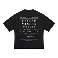 Wolvyn ‘House Vision’ Unisex Heavyweight Oversized T-Shirt - Wolvyn Apparel