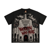 Wolvyn ‘LA Coliseum’ 345GSM Unisex Solid-Color Heavyweight Crew Neck T-shirt - Wolvyn Apparel