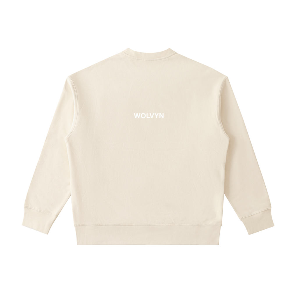 Wolvyn LA Heavyweight Patch Pocket Crewneck Sweatshirt - Wolvyn Apparel