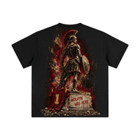 Wolvyn ‘Land of Troy’ 345GSM Unisex Solid-Color Heavyweight Crew Neck T-shirt - Wolvyn Apparel
