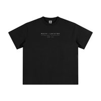 Wolvyn ‘Land of Troy’ 345GSM Unisex Solid-Color Heavyweight Crew Neck T-shirt - Wolvyn Apparel