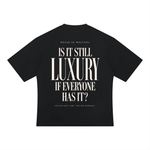 Wolvyn ‘Luxury’Unisex Heavyweight Oversized T-Shirt - Wolvyn Apparel