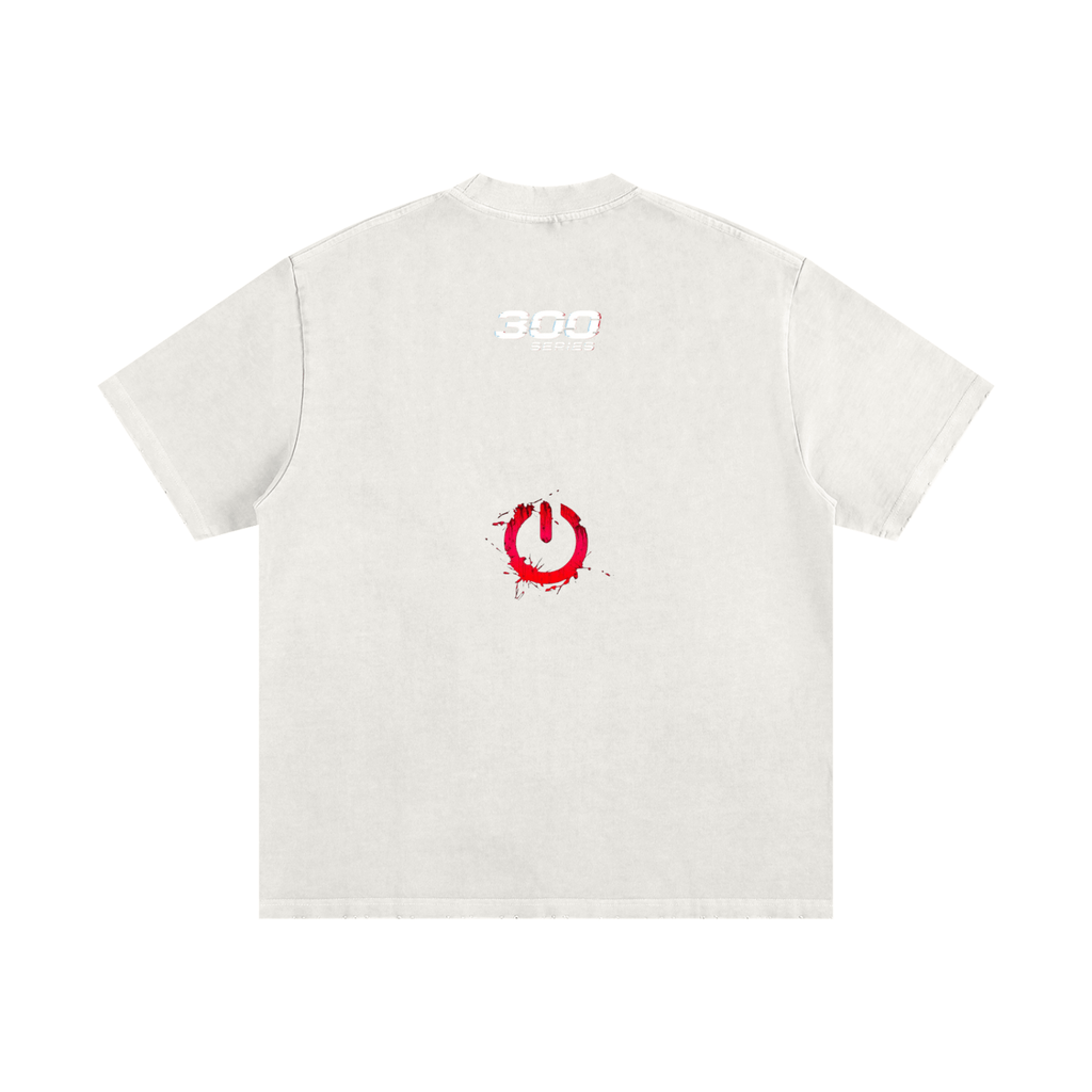 Wolvyn Marilyn 300 Series Heavyweight Vintage Washed Frayed T-Shirt - 430 GSM - Wolvyn Apparel