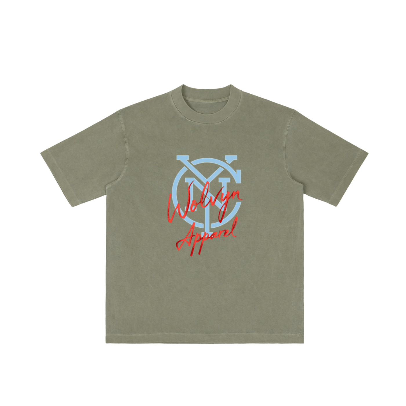 Wolvyn NYC Vintage Wash Drop Shoulder T-shirt - Wolvyn Apparel