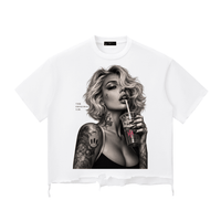Wolvyn ‘Original Sin’ Snow Wash Raw-Hem Boxy T-shirt - Wolvyn Apparel