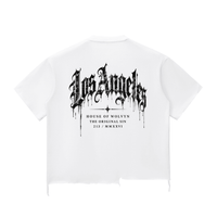 Wolvyn ‘Original Sin’ Snow Wash Raw-Hem Boxy T-shirt - Wolvyn Apparel