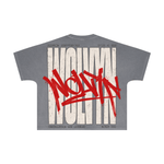 Wolvyn ‘Overprint’ 310GSM Unisex Vintage-Wash Batwing Sleeve T-shirt - Wolvyn Apparel