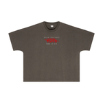 Wolvyn ‘Overprint’ 310GSM Unisex Vintage-Wash Batwing Sleeve T-shirt - Wolvyn Apparel