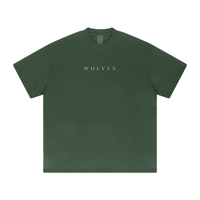 Wolvyn ‘Pop-Up Wall Poster’ 425GSM Unisex Heavyweight Double-Yarn Drop-Shoulder T-Shirt - Wolvyn Apparel