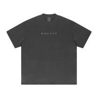 Wolvyn ‘Pop-Up Wall Poster’ 425GSM Unisex Heavyweight Double-Yarn Drop-Shoulder T-Shirt - Wolvyn Apparel
