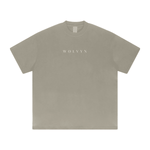 Wolvyn ‘Pop-Up Wall Poster’ 425GSM Unisex Heavyweight Double-Yarn Drop-Shoulder T-Shirt - Wolvyn Apparel