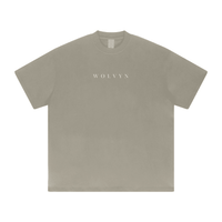 Wolvyn ‘Pop-Up Wall Poster’ 425GSM Unisex Heavyweight Double-Yarn Drop-Shoulder T-Shirt - Wolvyn Apparel