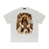 Wolvyn ‘Pray Now. Explain Later’ Heavyweight Drop Shoulder T-Shirt - Wolvyn Apparel