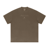 Wolvyn ‘Price of Fame’ 425GSM Unisex Heavyweight Double-Yarn Drop-Shoulder T-Shirt - Wolvyn Apparel