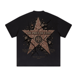 Wolvyn ‘Price of Fame’ 425GSM Unisex Heavyweight Double-Yarn Drop-Shoulder T-Shirt - Wolvyn Apparel
