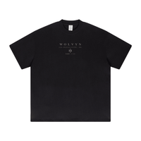 Wolvyn ‘Price of Fame’ 425GSM Unisex Heavyweight Double-Yarn Drop-Shoulder T-Shirt - Wolvyn Apparel
