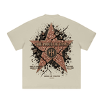 Wolvyn ‘Price of Fame’ 425GSM Unisex Heavyweight Double-Yarn Drop-Shoulder T-Shirt - Wolvyn Apparel