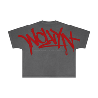 Wolvyn ‘Red Tag’ 310GSM Unisex Vintage-Wash Batwing Sleeve T-shirt - Wolvyn Apparel
