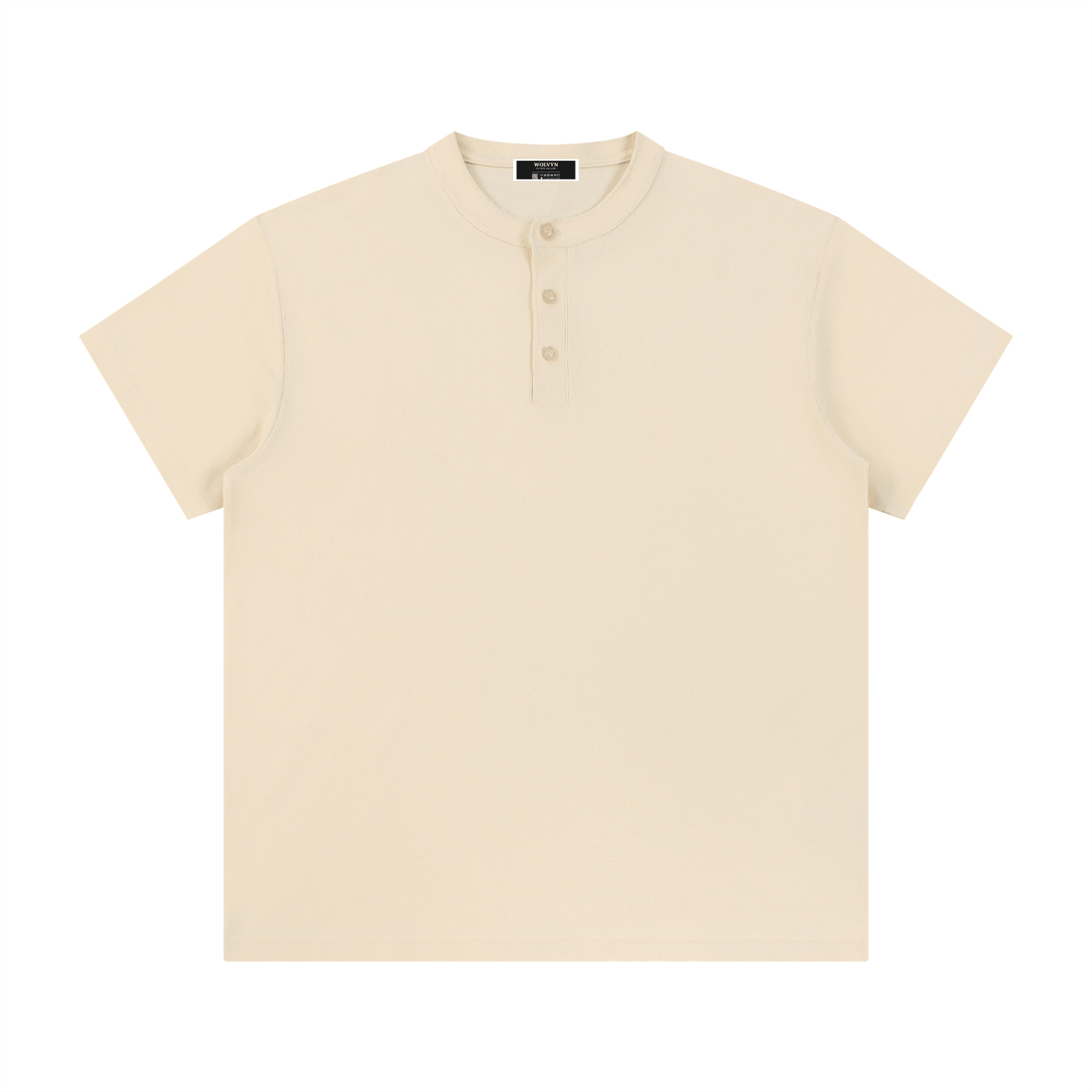 Wolvyn Short Sleeve Henley Shirt - Wolvyn Apparel