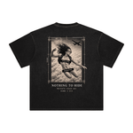 Wolvyn ‘Sky Dive Naked’ Enzyme Washed T-Shirt - Wolvyn Apparel