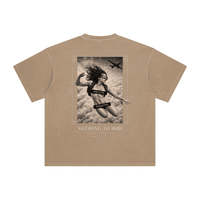 Wolvyn ‘Sky Dive Naked’ Enzyme Washed T-Shirt - Wolvyn Apparel