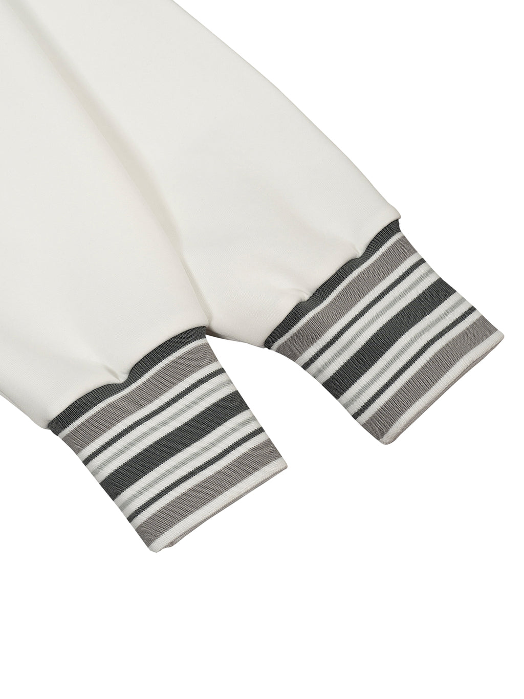 Wolvyn Sprint Striped Rib Collar Zip Jacket - Wolvyn Apparel